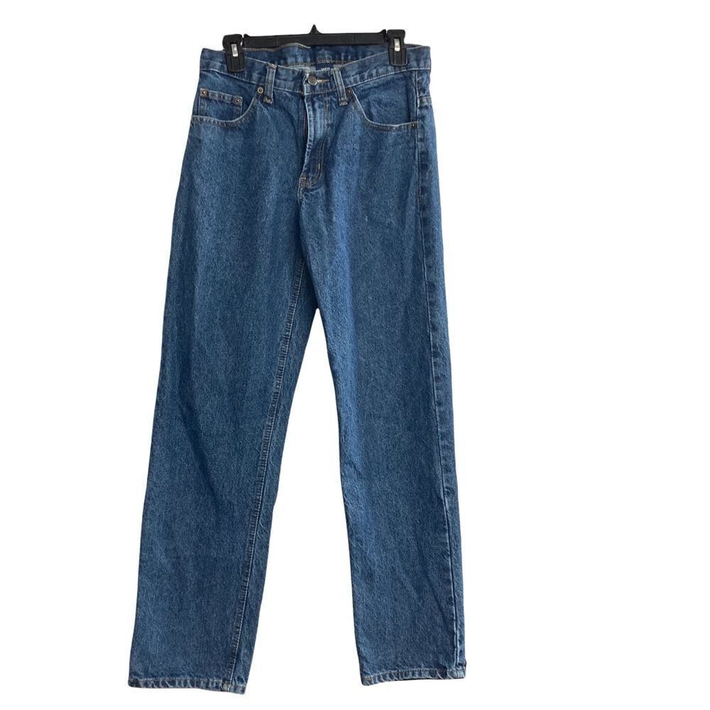 RK BRAND,, Men’s Jeans, blue, Size 30/32, 100% Cotton, zipper‎ & button closure